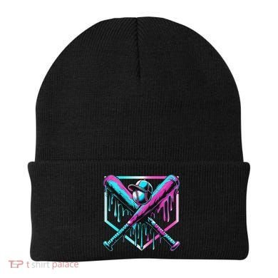 Baseball Drip For Ice Cream Drip Baseball Beanie