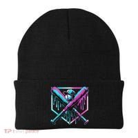 Baseball Drip For Ice Cream Drip Baseball Beanie thumb 0