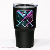 Baseball Drip For Ice Cream Drip Baseball Tumbler thumb 0