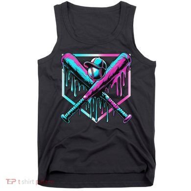 Baseball Drip For Ice Cream Drip Baseball Tank Top