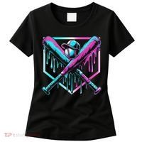 Baseball Drip For Ice Cream Drip Baseball Women's T-Shirt thumb 0