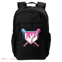 Baseball Drip For Boys Ice Cream Drip Baseball Backpack thumb 0