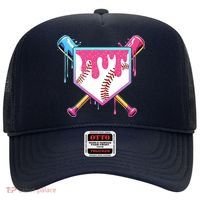 Baseball Drip For Boys Ice Cream Drip Baseball Hat thumb 0