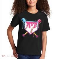 Baseball Drip For Boys Ice Cream Drip Baseball Kids T-Shirt thumb 2