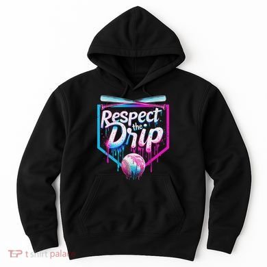 Baseball Drip For Ice Cream Drip Respect The Drip Hoodie