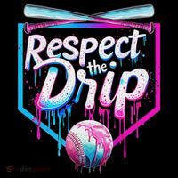 Baseball Drip For Ice Cream Drip Respect The Drip Backpack thumb 2