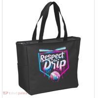 Baseball Drip For Ice Cream Drip Respect The Drip Tote Bag thumb 2