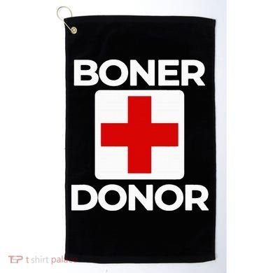 Boner Donor Funny Halloween Golf Towel