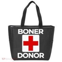 Boner Donor Funny Halloween Tote Bag thumb 0