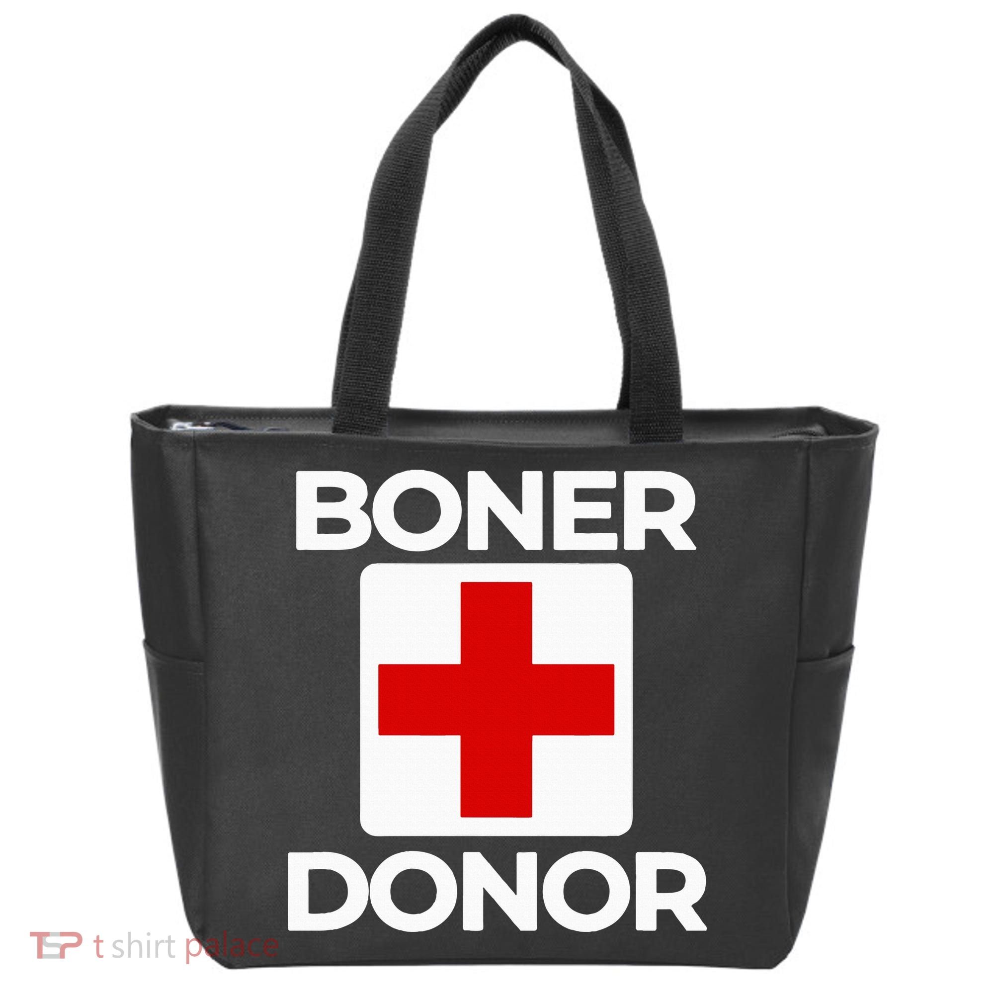 Boner Donor Funny Halloween Tote Bag