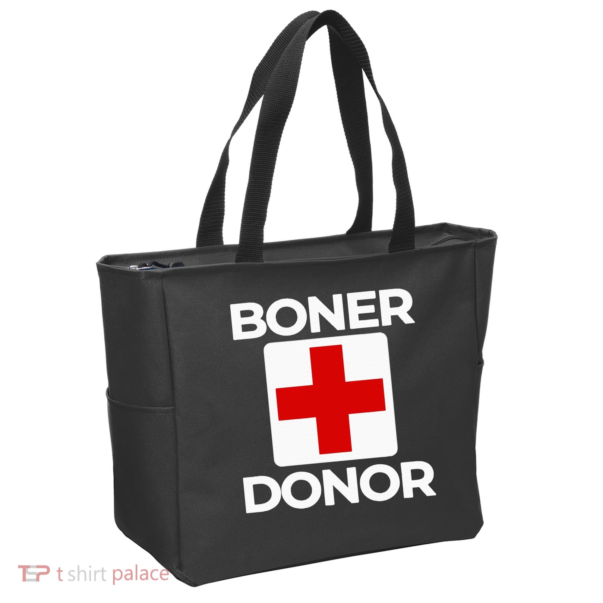 Boner Donor Funny Halloween Tote Bag
