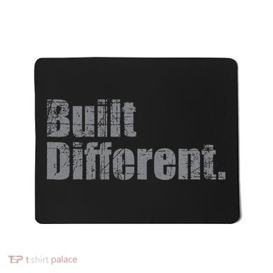 Built Different Funny Vintage Mousepad