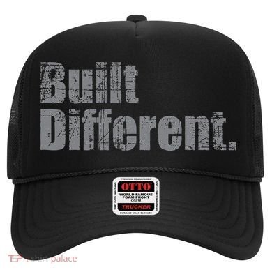 Built Different Funny Vintage Hat
