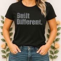 Built Different Funny Vintage Women's T-Shirt thumb 2