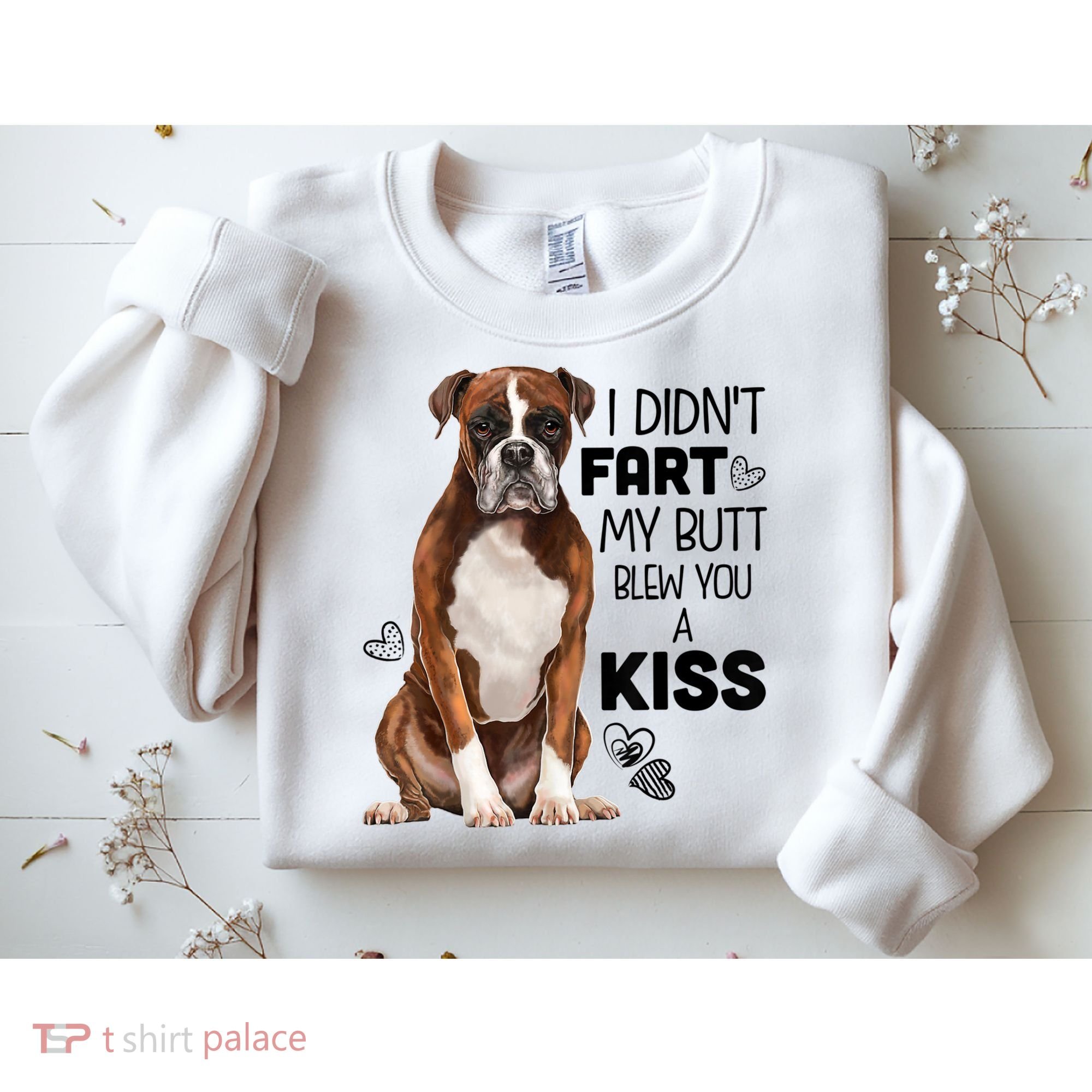 Boxer Dog Funny Tshirt For Dog Mom, Dog Dad, Dog Lover Gift Sweatshirt