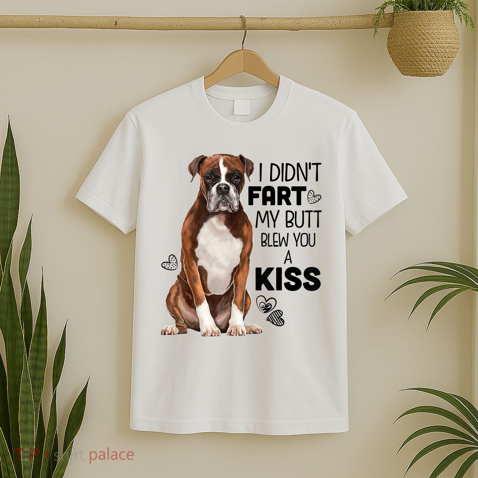 Boxer Dog Funny Tshirt For Dog Mom, Dog Dad, Dog Lover Gift T-Shirt
