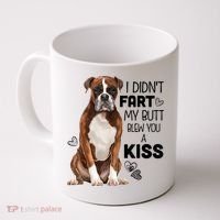 Boxer Dog Funny Tshirt For Dog Mom, Dog Dad, Dog Lover Gift Coffee Mug thumb 0