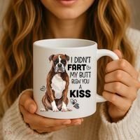 Boxer Dog Funny Tshirt For Dog Mom, Dog Dad, Dog Lover Gift Coffee Mug thumb 3
