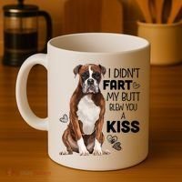 Boxer Dog Funny Tshirt For Dog Mom, Dog Dad, Dog Lover Gift Coffee Mug thumb 4