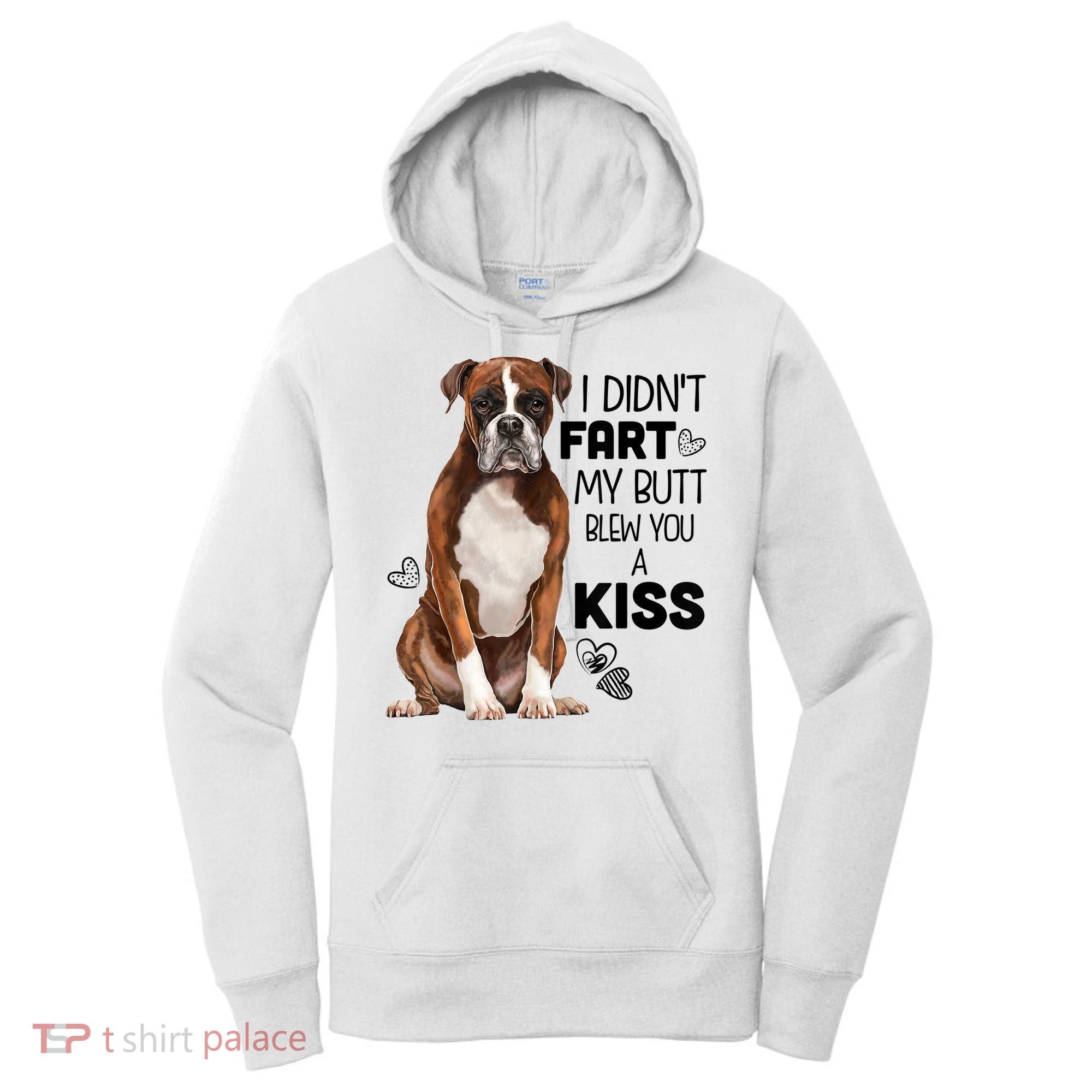 Boxer Dog Funny Tshirt For Dog Mom, Dog Dad, Dog Lover Gift Women's Hoodie