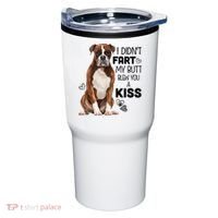 Boxer Dog Funny Tshirt For Dog Mom, Dog Dad, Dog Lover Gift Tumbler thumb 0