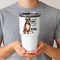 Boxer Dog Funny Tshirt For Dog Mom, Dog Dad, Dog Lover Gift Tumbler thumb 2