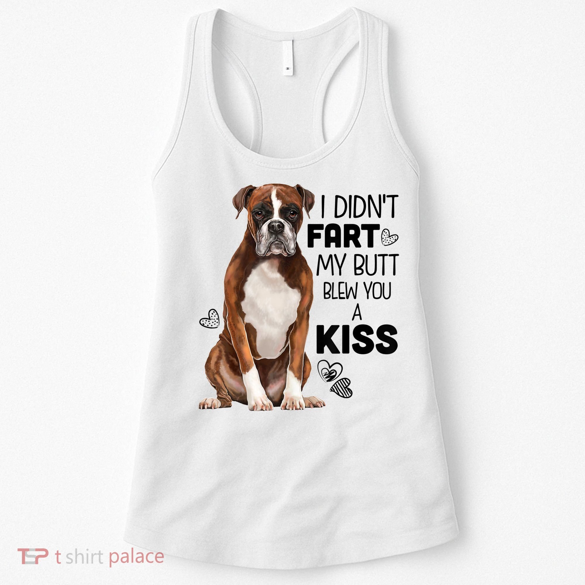 Boxer Dog Funny Tshirt For Dog Mom, Dog Dad, Dog Lover Gift Women's Tank Top