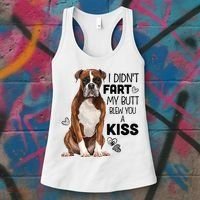 Boxer Dog Funny Tshirt For Dog Mom, Dog Dad, Dog Lover Gift Women's Tank Top thumb 3