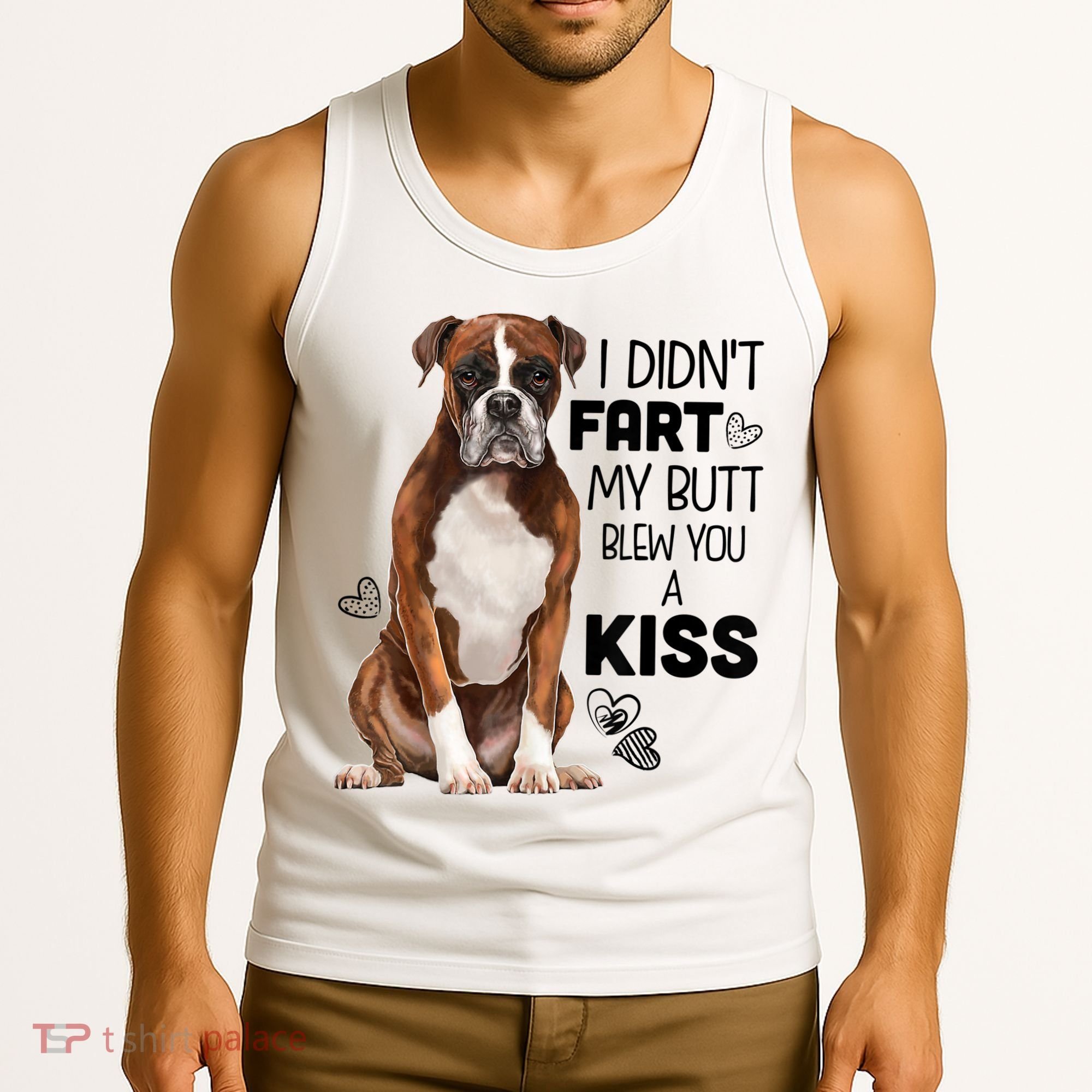 Boxer Dog Funny Tshirt For Dog Mom, Dog Dad, Dog Lover Gift Tank Top