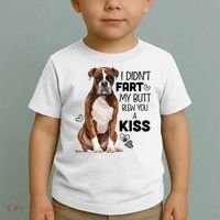 Boxer Dog Funny Tshirt For Dog Mom, Dog Dad, Dog Lover Gift Toddler T-Shirt thumb 2