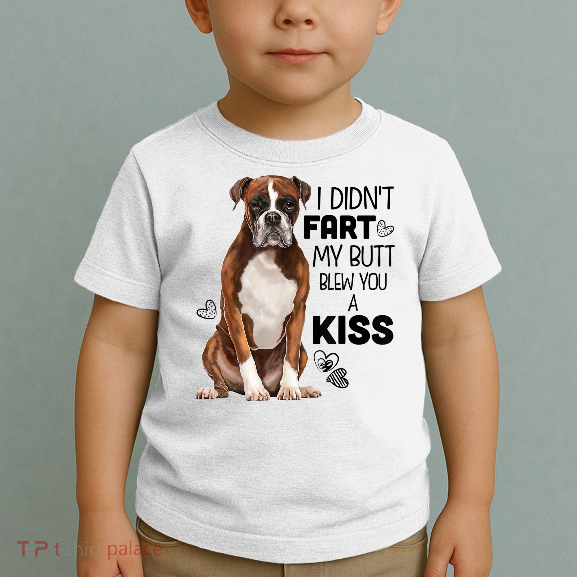 Boxer Dog Funny Tshirt For Dog Mom, Dog Dad, Dog Lover Gift Toddler T-Shirt