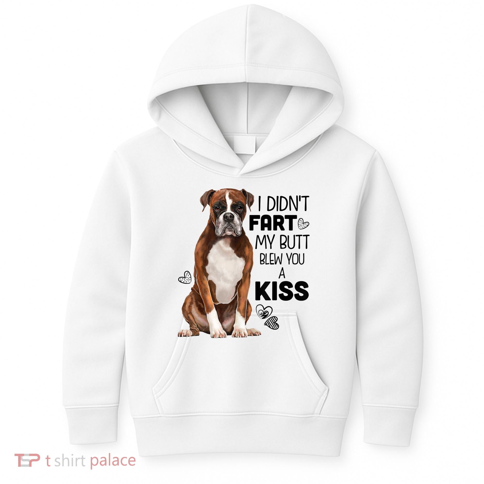 Boxer Dog Funny Tshirt For Dog Mom, Dog Dad, Dog Lover Gift Kids Hoodie