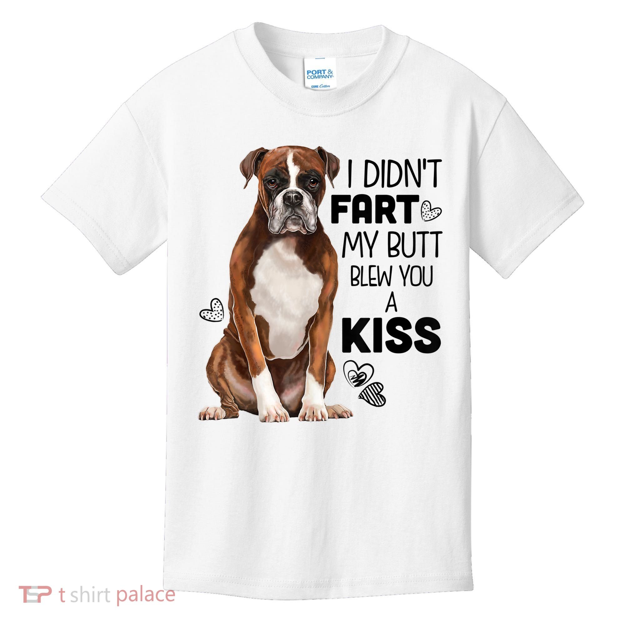 Boxer Dog Funny Tshirt For Dog Mom, Dog Dad, Dog Lover Gift Kids T-Shirt