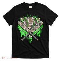 Baseball Drip For Boy Ice Cream Dripping Boy Baseball Camo  T-Shirt thumb 0