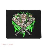 Baseball Drip For Boy Ice Cream Dripping Boy Baseball Camo  Mousepad thumb 0