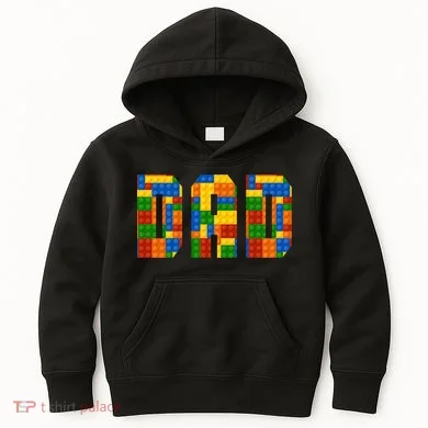 Builder Dad Friend Kids Hoodie