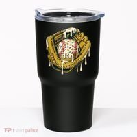 Baseball Drip For Ice Cream Drip Respect The Drip Tumbler thumb 0