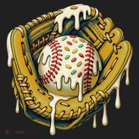 Baseball Drip For Ice Cream Drip Respect The Drip Tumbler thumb 3