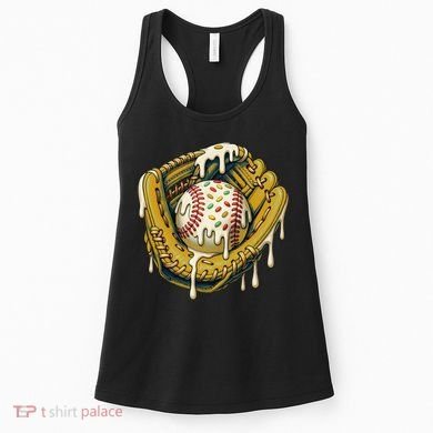 Baseball Drip For Ice Cream Drip Respect The Drip Women's Tank Top