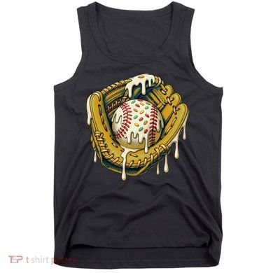 Baseball Drip For Ice Cream Drip Respect The Drip Tank Top