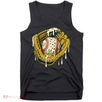Baseball Drip For Ice Cream Drip Respect The Drip Tank Top thumb 0