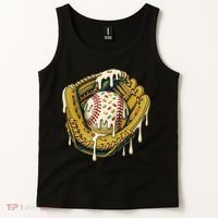 Baseball Drip For Ice Cream Drip Respect The Drip Tank Top thumb 2