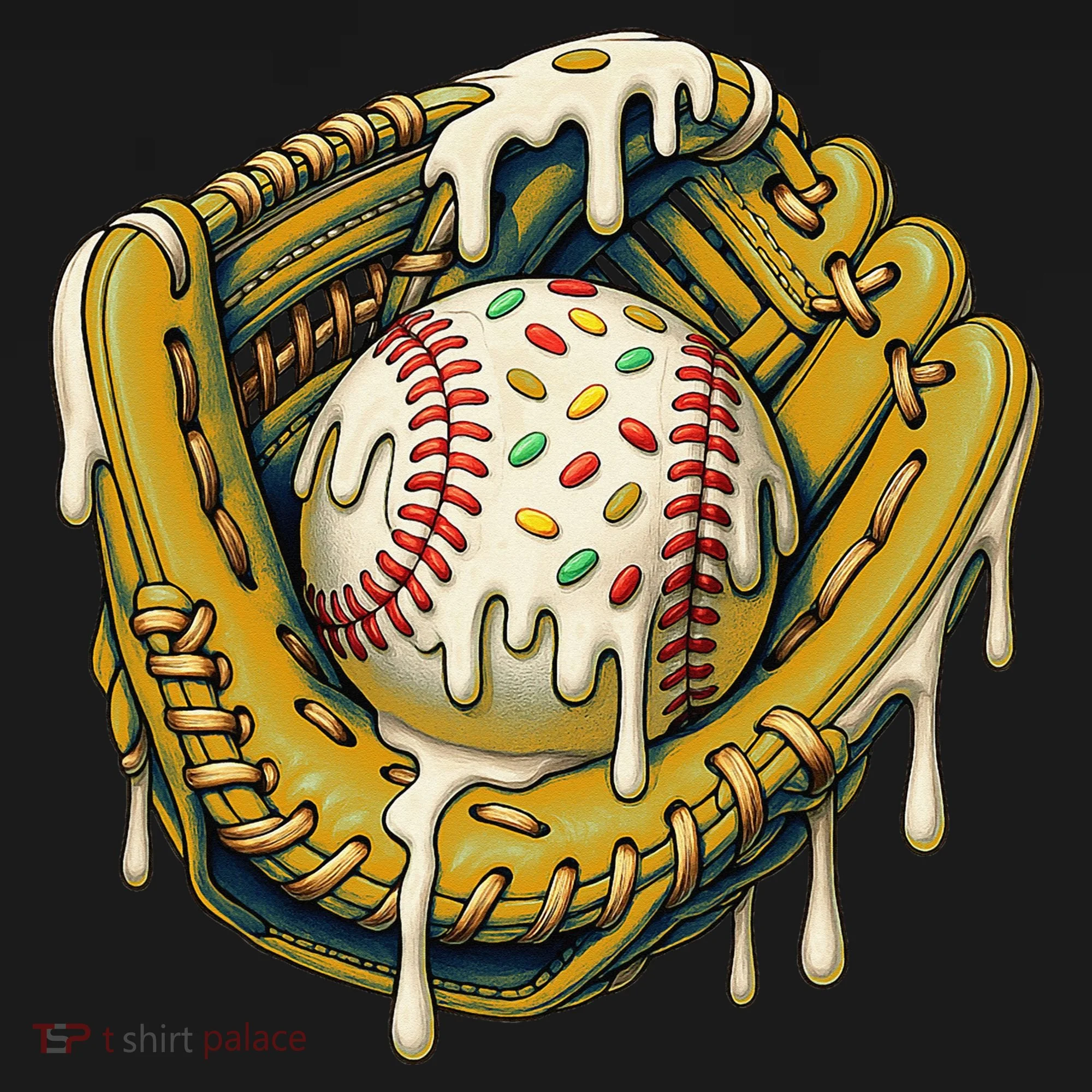 Baseball Drip For Ice Cream Drip Respect The Drip Tank Top