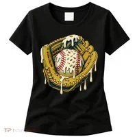 Baseball Drip For Ice Cream Drip Respect The Drip Women's T-Shirt thumb 0