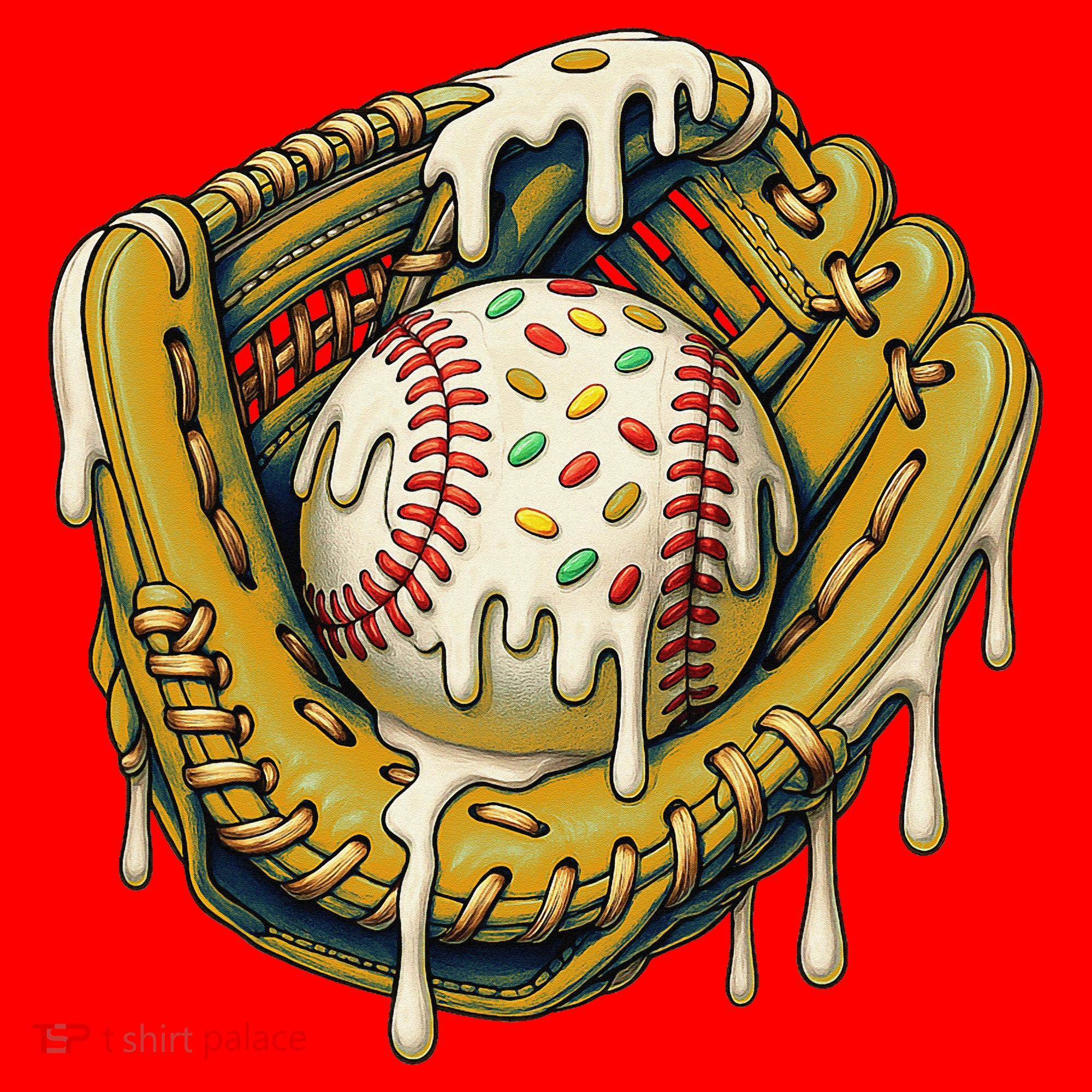 Baseball Drip For Ice Cream Drip Respect The Drip Santa Hat