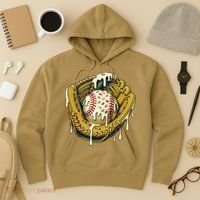 Baseball Drip For Ice Cream Drip Respect The Drip Hoodie thumb 3
