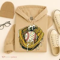 Baseball Drip For Ice Cream Drip Respect The Drip Hoodie thumb 4