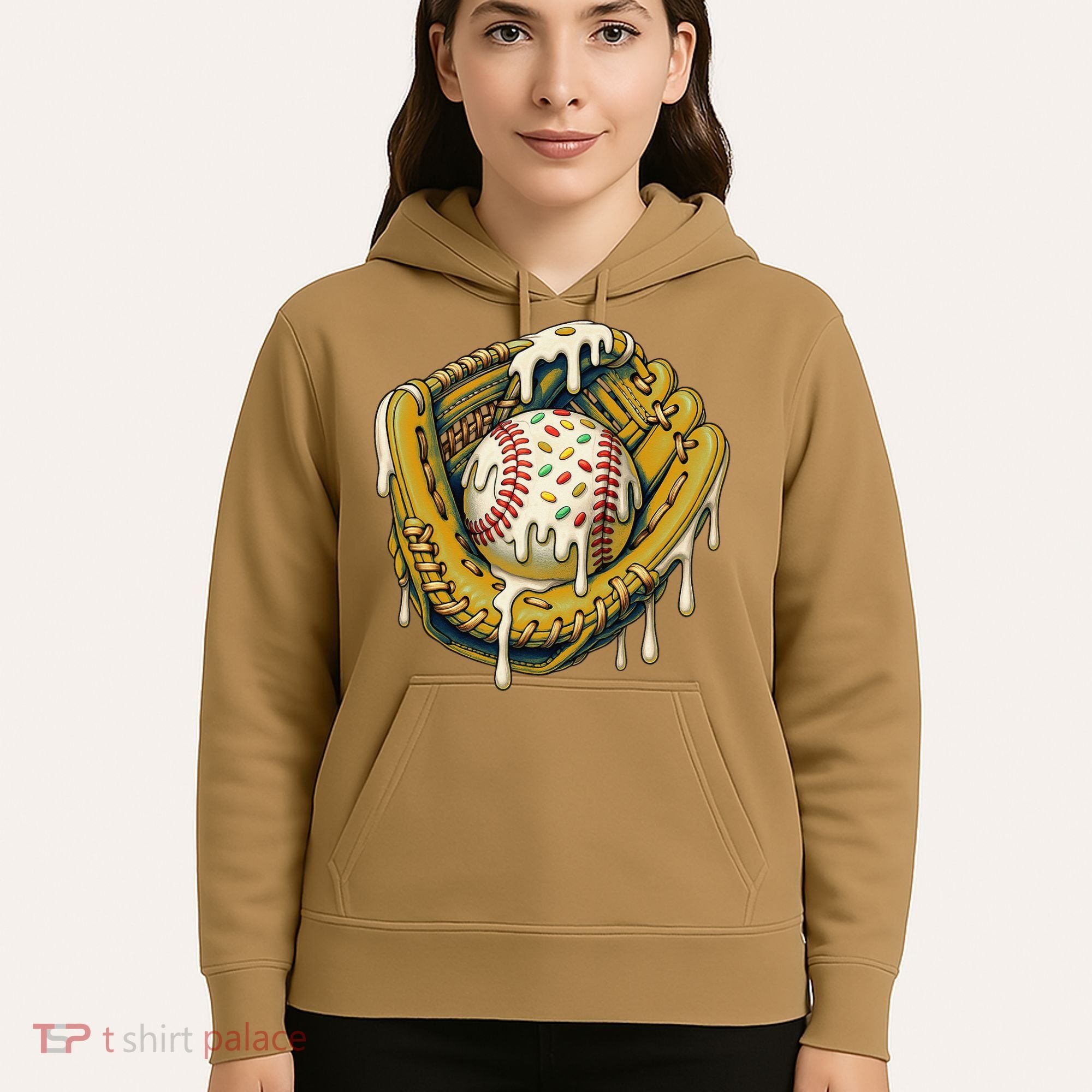 Baseball Drip For Ice Cream Drip Respect The Drip Hoodie