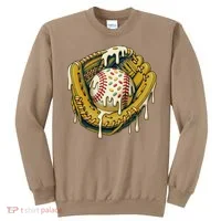 Baseball Drip For Ice Cream Drip Respect The Drip Sweatshirt thumb 0