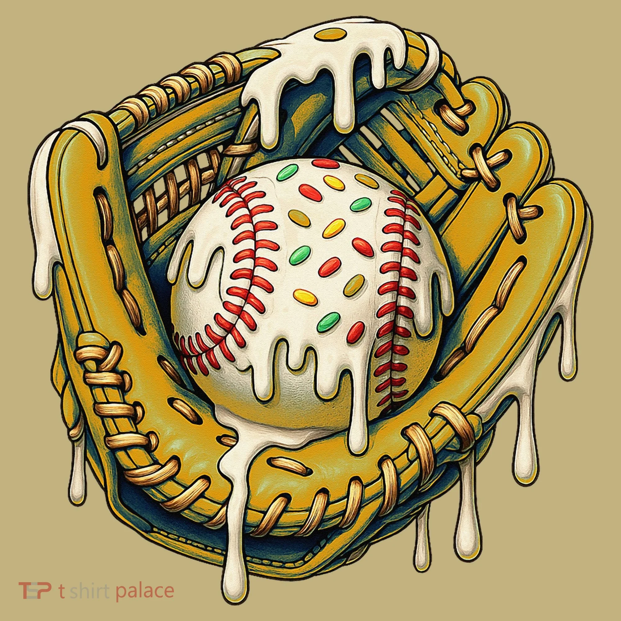 Baseball Drip For Ice Cream Drip Respect The Drip Sweatshirt
